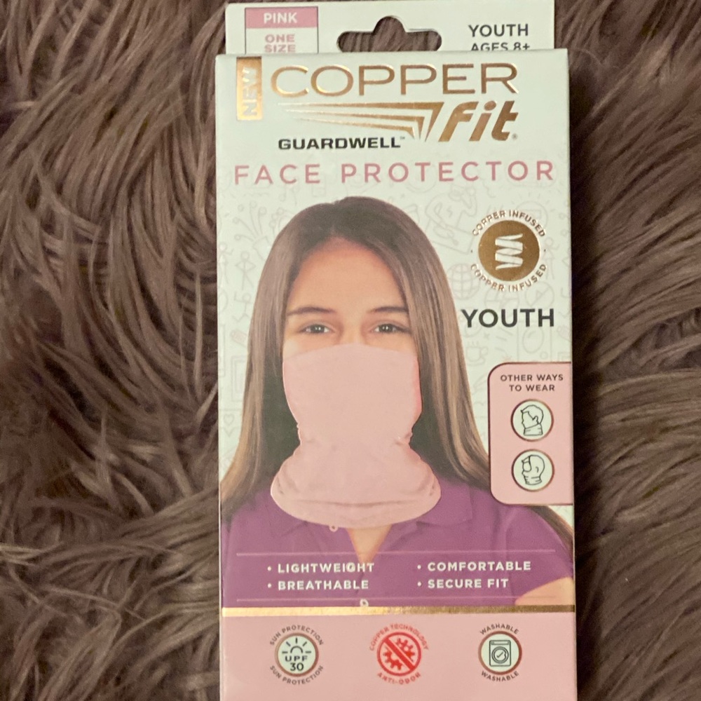 Copper Fit Youth Face Protector